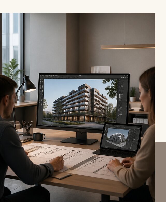 3D визуализация архитектуры и объектов строительства в Рубцовске