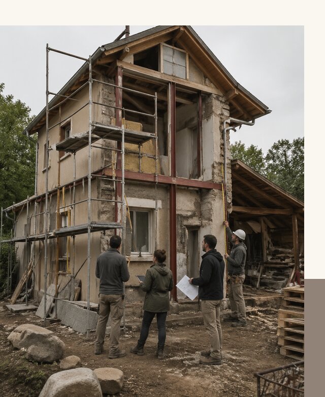 Реконструкция загородного дома под ключ в Рубцовске от бюро